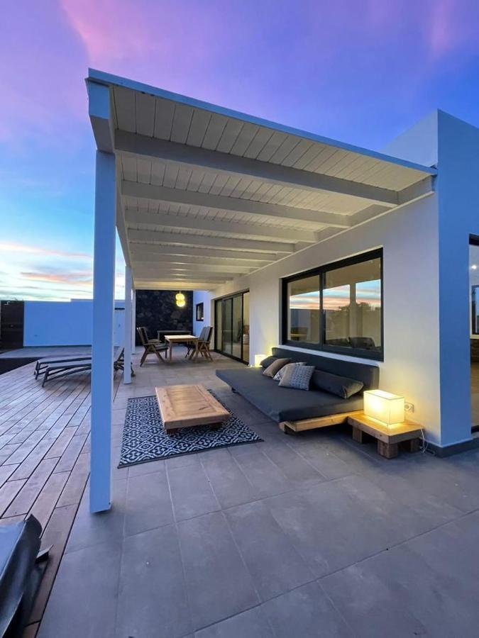 North Shore Villas Lajares, Manalari, Private Jacuzzi Exterior foto